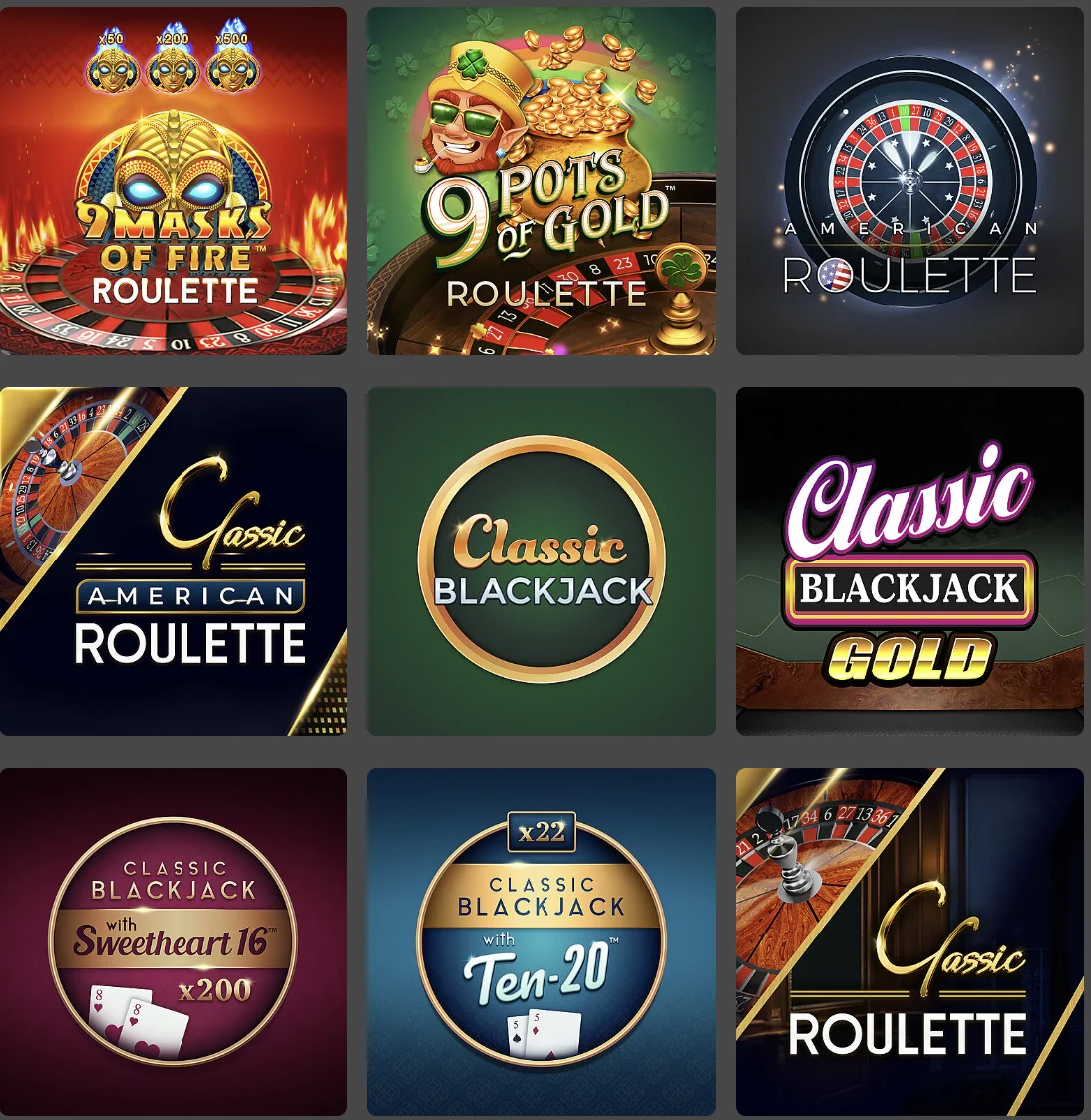 Live casino